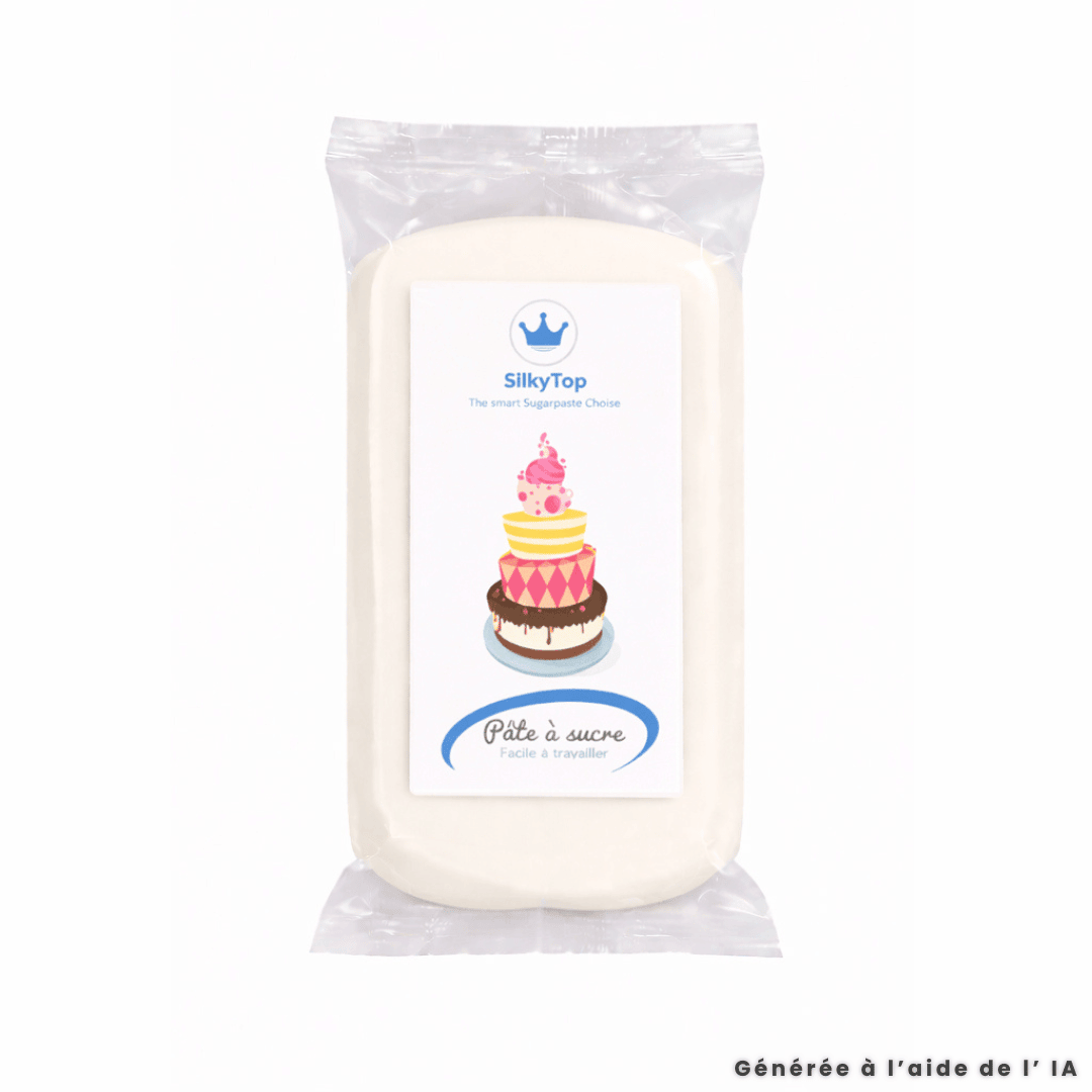 Pasta de açúcar SilkyTop - 23 cores à escolha - 1,49€ por 250 gr