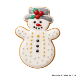 Cortador de biscoitos boneco de neve