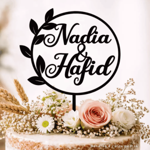 Topo de bolo casamento country para personalizar