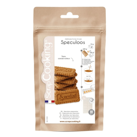 Mistura em pó para biscoitos speculoos, scrapcooking