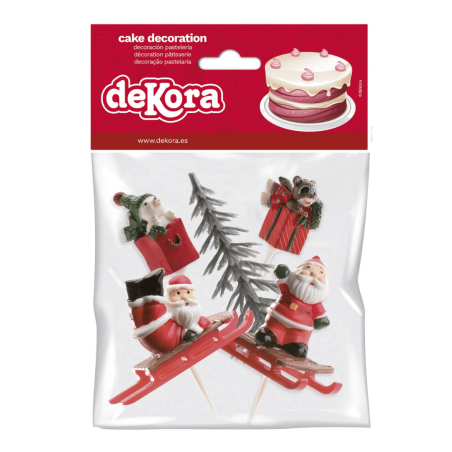 Decorações de árvore de Natal Dekora