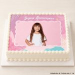 A sua fotografia comestível em tema feminino 21x29 cm (A4) a um preço baixo!