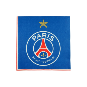 20 guardanapos do PSG, 33x33 cm