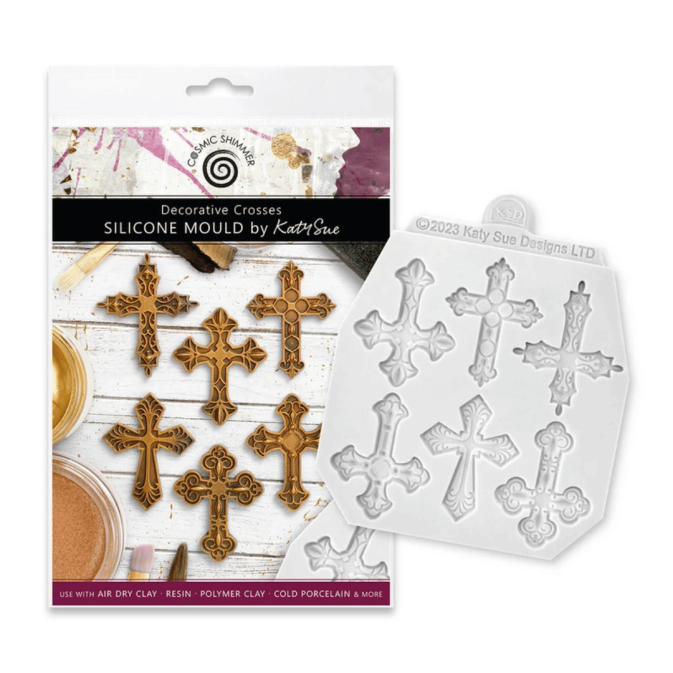 Molde decorativo de cruz para pasta de açúcar Katy Sue