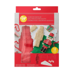 kit de cortadores de biscoito de Natal