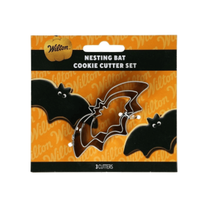 Cortadores de biscoito de morcego de metal para biscoitos de Halloween