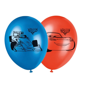 Balões de aniversário de 6 carros - Decoração de aniversário