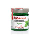 Pasta aromatizante de menta SARACINO para sorvetes, sobremesas e bolos.