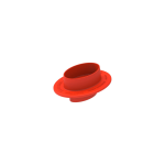 Molde de silicone para efeito trompe-l'oeil na cor café, com 15 peças, da Silikomart - Silikomart