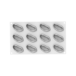 Molde de silicone trompe l'oeil pistache x12 - Silikomart