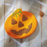 bolo de abóbora decorado