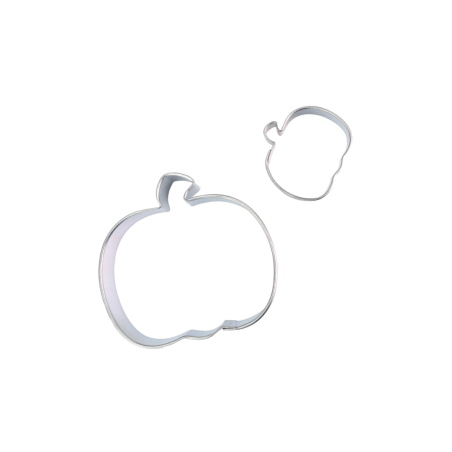 conjunto de 2 peças de bolo citrouille pme