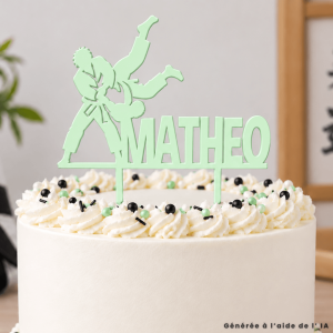 Topo de bolo "Merci" para bolo de professor, 17 cores