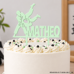 Topo de bolo "Merci" para bolo de professor, 17 cores