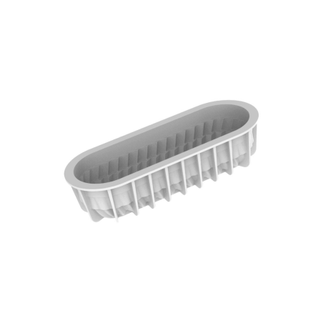 Molde de silicone em formato de coração para tronco de Natal