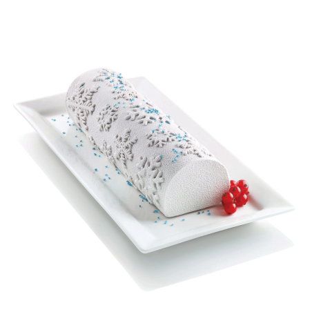 Tapete decorativo de árvore de Natal congelada - silikomart