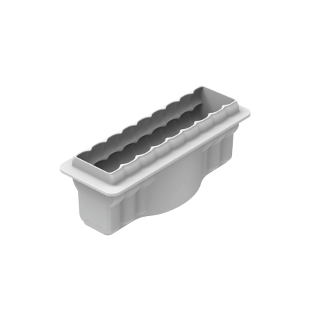 Molde de silicone para um tronco de Natal de pelúcia