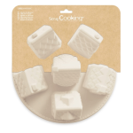 Molde de silicone 3D para chalé de Natal (scrapcooking)