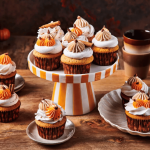 cupcakes de abóbora com especiarias