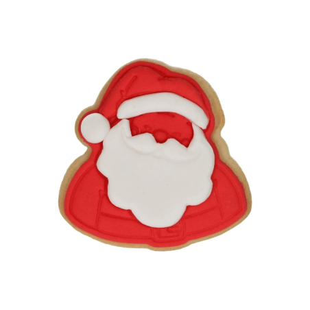 biscoito decorado pere noel - Wilton