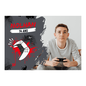 Foto comestível A4 Gamer