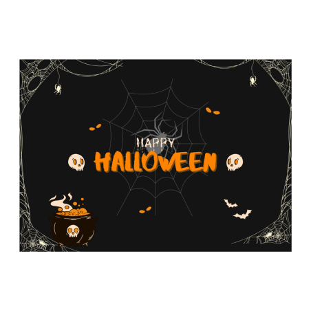 Decoração de bolo comestível de Halloween