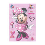 Silhueta de bolo pré-cortado da Minnie