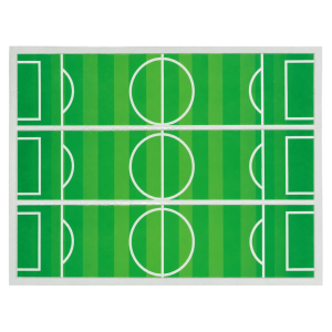 Esboço de futebol para bolo