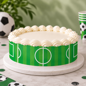 Esboço de bolo de futebol -