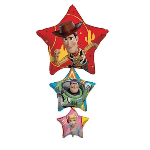 Balão gigante de aniversário do Toy Story em alumínio