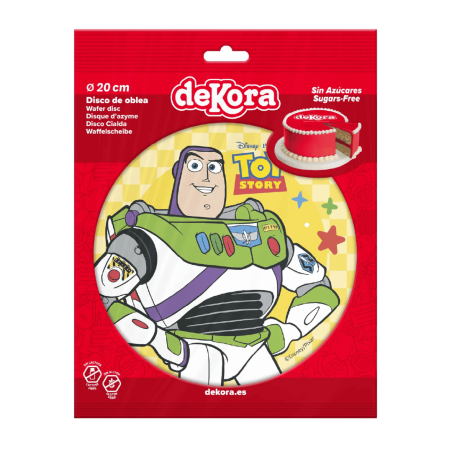 Disco decorativo comestível do Buzz Lightyear de Toy Story