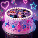 decoração de bolo decoração kpop