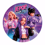 Disco de wafer K-pop Kandy Stars de 20 cm - Decorativo