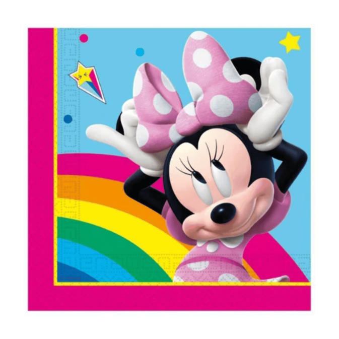 Guardanapos de papel da Minnie Mouse (20 unidades)