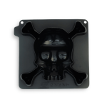 Base de molde de silicone em formato de caveira, Cécoa Paris