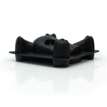 Molde de silicone em formato de crânio, design da Cecoa Paris.