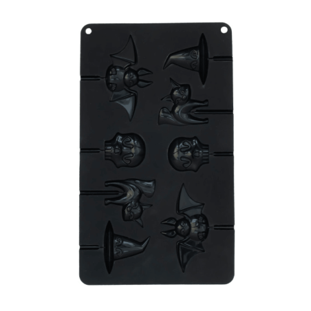 Molde de silicone para pirulitos de doces de Halloween