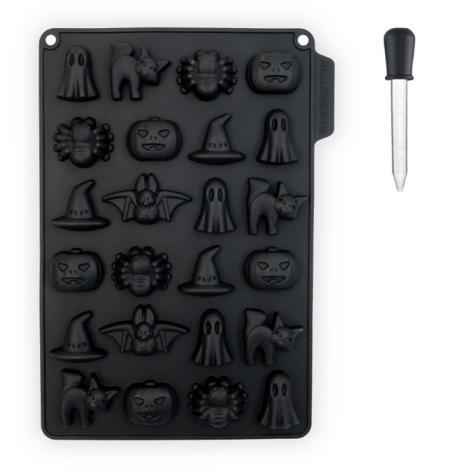 Molde para doces de Halloween com conta-gotas, Cecoa Paris