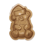 molde de silicone para ursinho de pelúcia de Natal