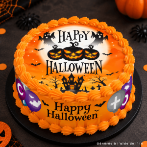 Kit comestível de pão ázimo de Halloween