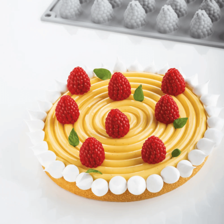 decoração trompe l'oeil de frutas silvestres, Pavoni Italia