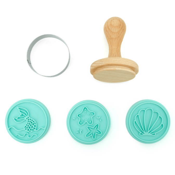 Kit de carimbos para biscoitos de sereia - Cecoa Paris