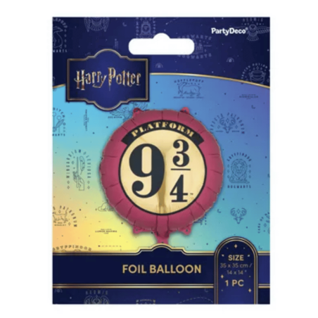Balão de aniversário do Harry Potter, 35 x 35 cm