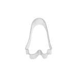 Cortador de biscoitos em forma de fantasma, em aço inoxidável.