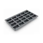 molde de silicone para queijo trompe l'oeil
