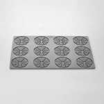 molde de silicone cítrico pavoni italia