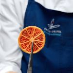 decoração em forma de rondelle de citron de pavoni italia