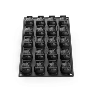 Molde de silicone para 20 amêndoas em trompe l'oeil