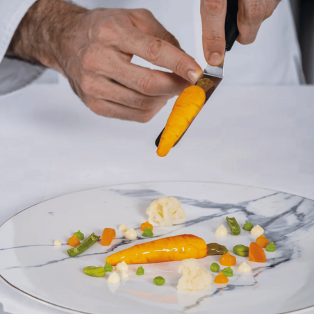 pastelaria de cenoura trompe l'oeil - Pavoni Italia