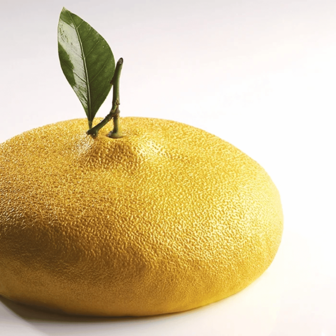 Bolo de limão trompe l'oeil por Cedric Grolet